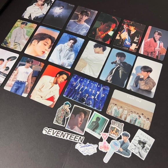 MINGYU Photocards Seventeen 17 KPOP Kim Set Bias Pack Unofficial Cards Carats - Picture 2 of 5